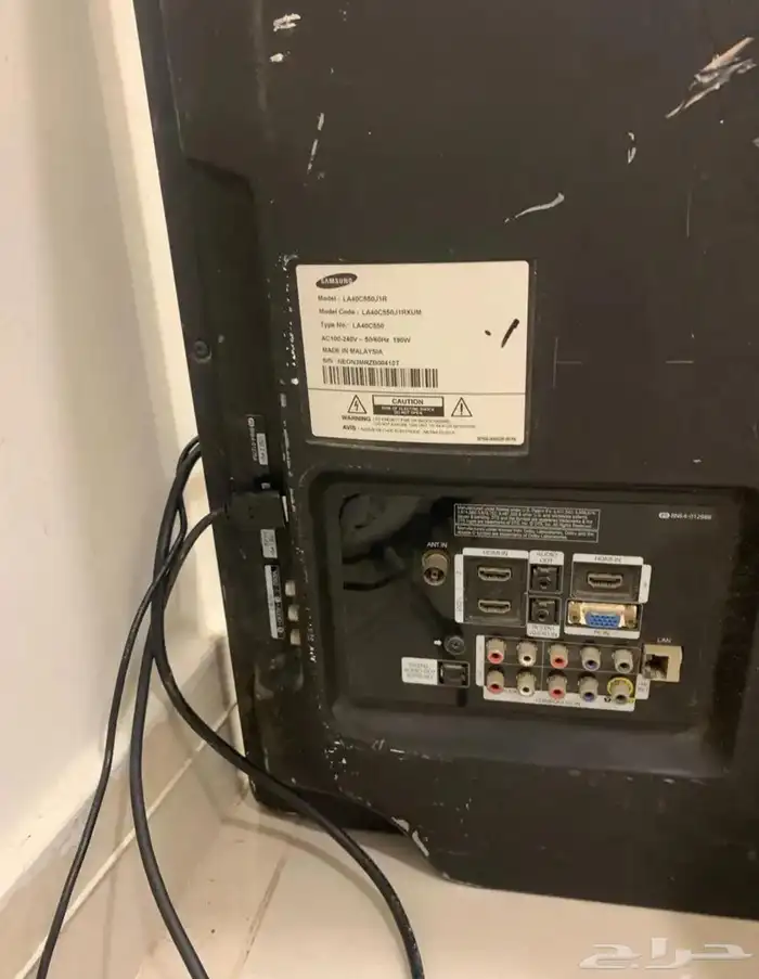 تلفزيون سامسونج 40بوصه وثلاجه في جدة للبيع 2