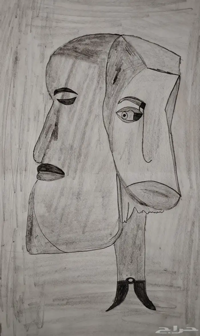 لوحة بالرصاص ورق a4 ايطار 21 30 1