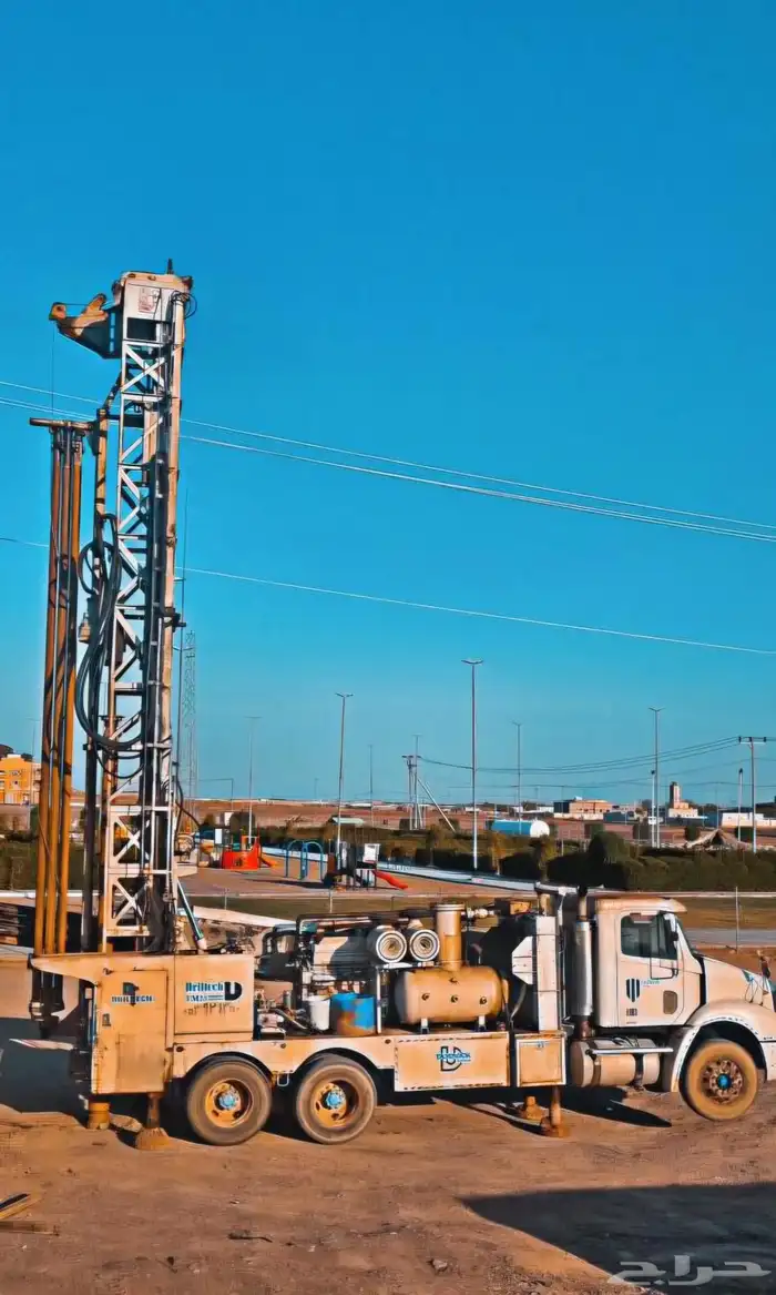 حفار آبار ارتوازي حديث وسريع 2