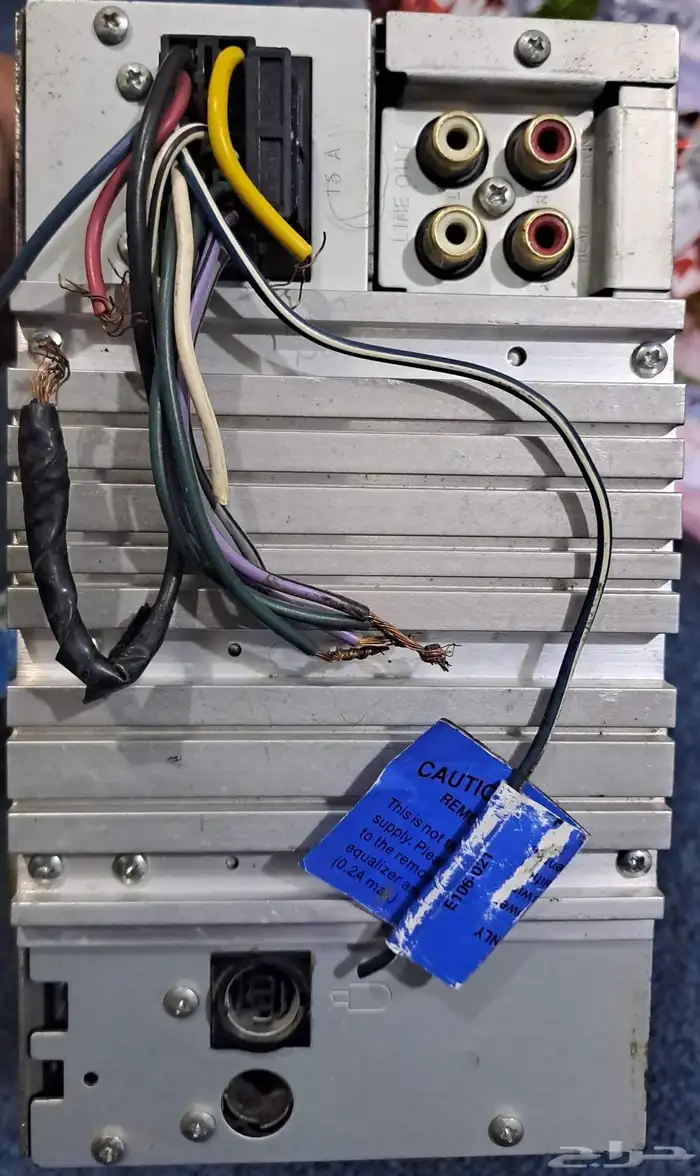 مسجل JVC ..سي دي كاست.. AUX 0