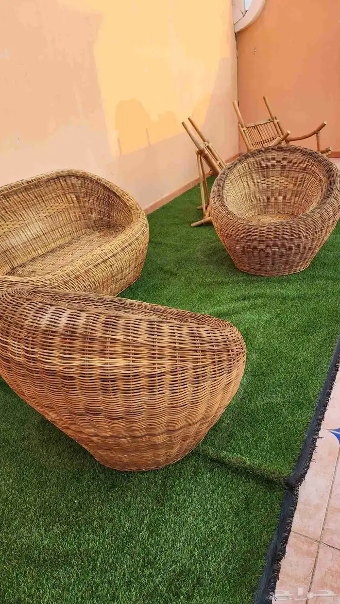 جلسة حديقة ومراجيحه من الخيزارن 2