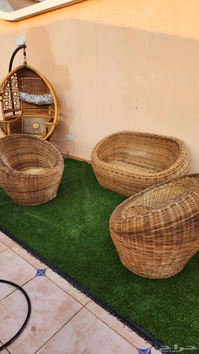 جلسة حديقة ومراجيحه من الخيزارن 0