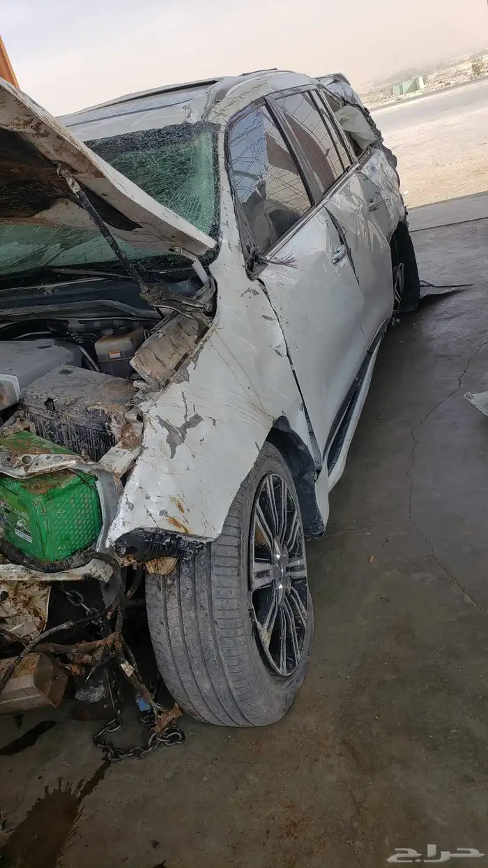 جيب لكزس 2020 تشليح الحائر في الرياض 2