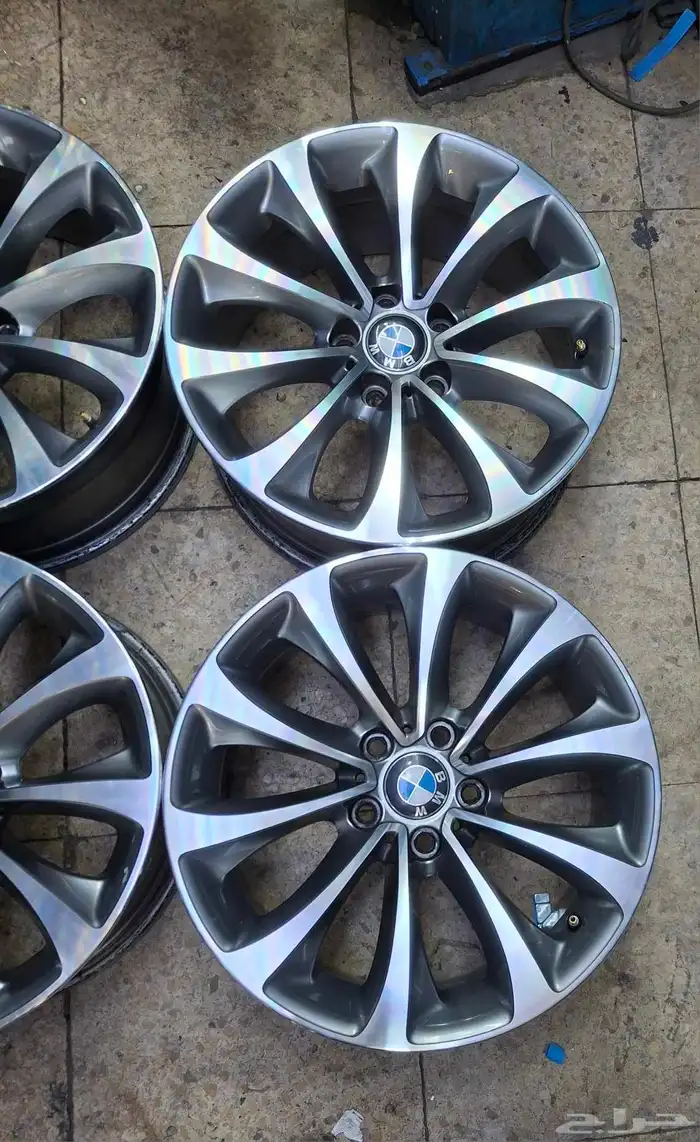 جنوط بي ام الفئه الخامسه موديل 2015 مقاس 18 اصلية وكالة 5