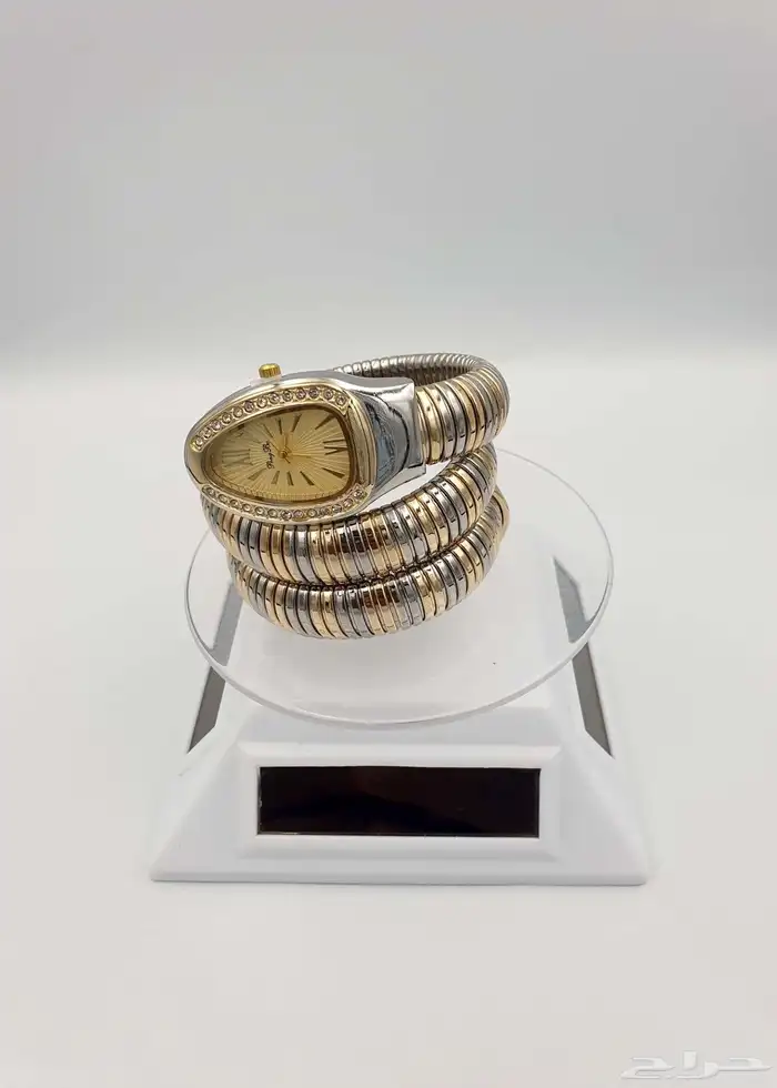 ساعات نسائيه شكل الثعبان 1