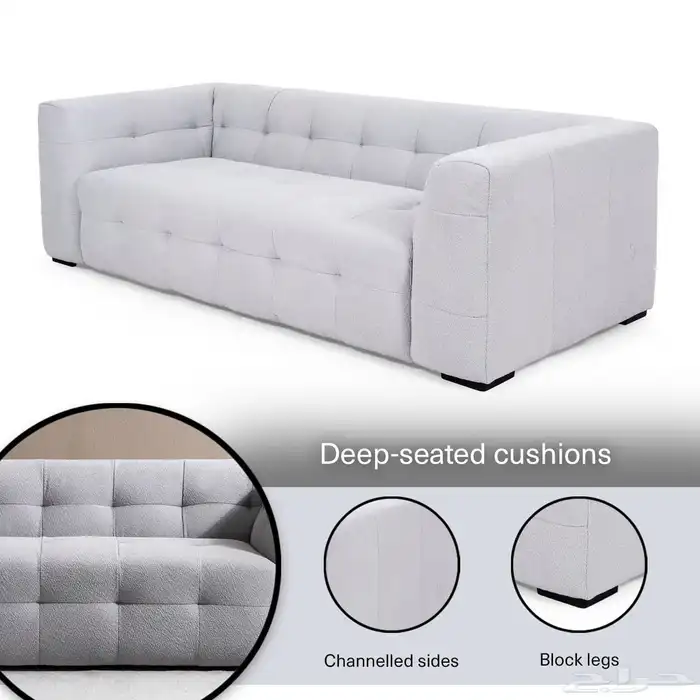 خصم اكثر من 70 بالميه طقم كنب 12 مقعد جديد بان هوم 4