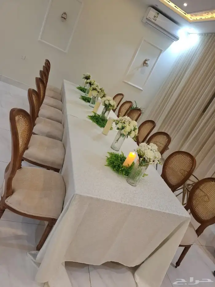 تاجير جلسات دفايات كراسي طاولات طعام كراسي ريفي كراسي ملكي 4