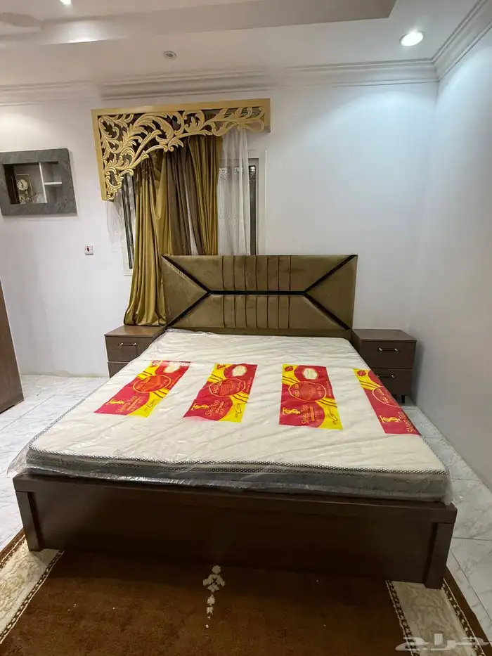 يوجد لدينا جميع غرف النوم الجاهزه من مصنعنا مباشرتا للتواصل 8