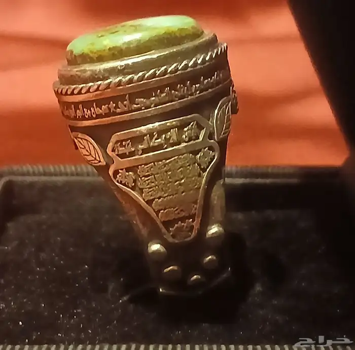 خاتم فضة فيروز شغل خاص 4