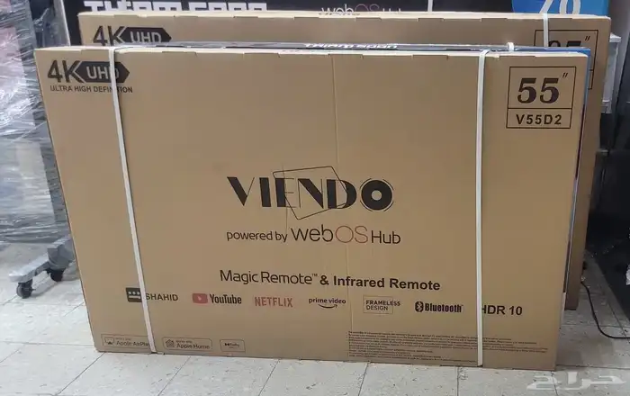 بيع تلفاز TV شاشات سمارت تلفزيون 75 بوصه كيو الدي شاشه توصيل 9