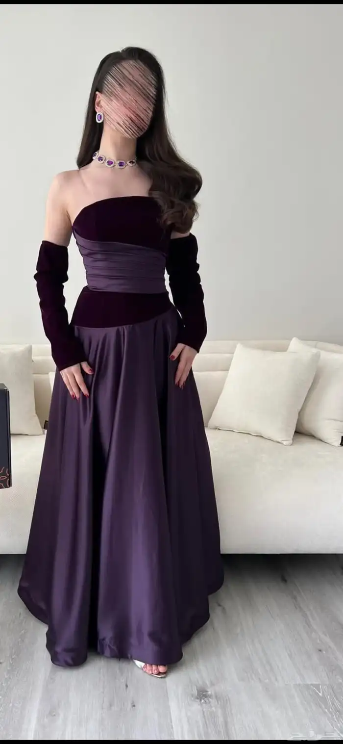 فساتين شتوية مخمل وفساتين صيفي بارقى التصاميم 35