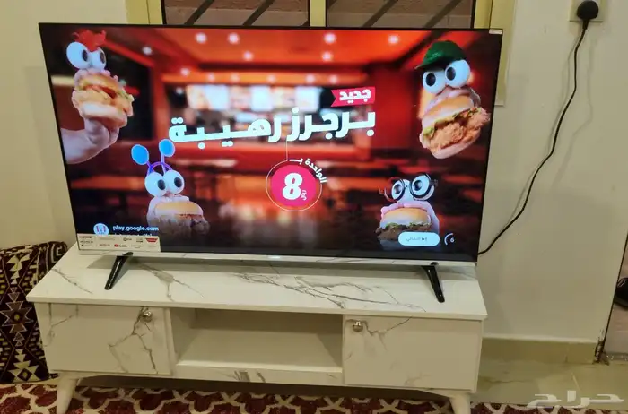 بيع تلفاز TV شاشات سمارت تلفزيون 75 بوصه كيو الدي شاشه توصيل 11