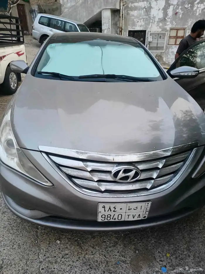 سناتا 2011 قير اتوماتيك مكينه وجربكس ع الشرط سياره مفحوص ومج 4