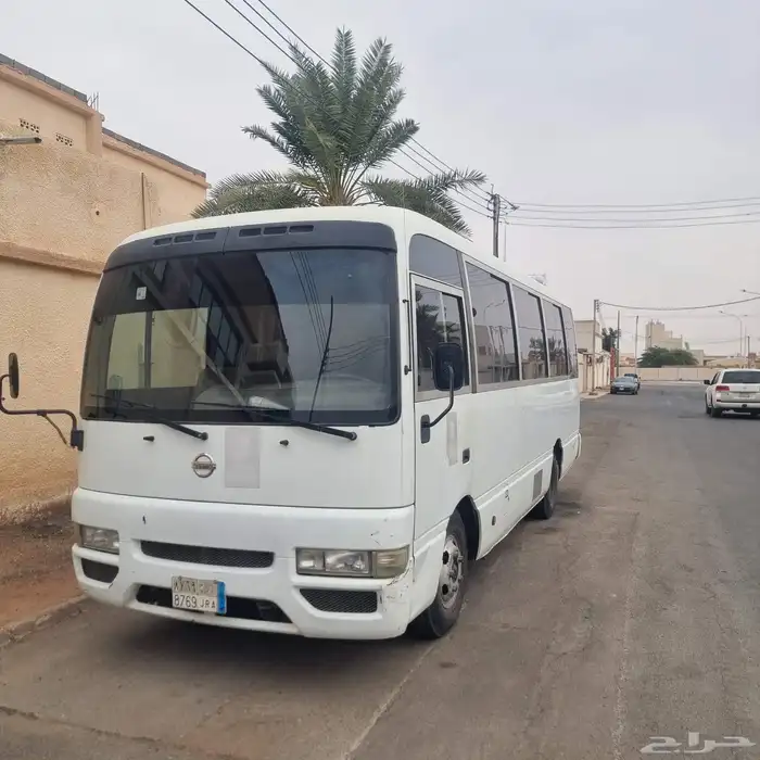 باص كوستر للإيجار للنقل والسياحه جامعات شركات شهري يومي 0