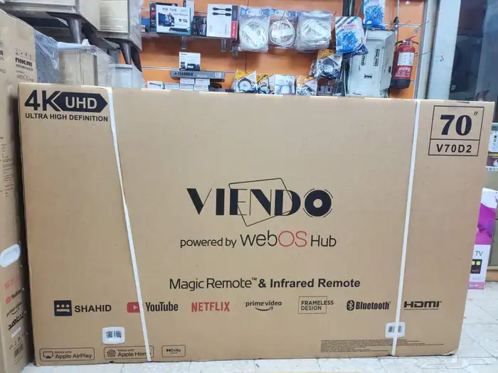 شاشات تلفزيون سمارت جديد ضمان سنتين توصيل فوري تركيب مجاني 6