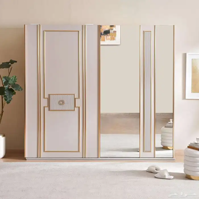 طقم غرفة نوم كلاسيك 8 قطع جديد بان هوم 32