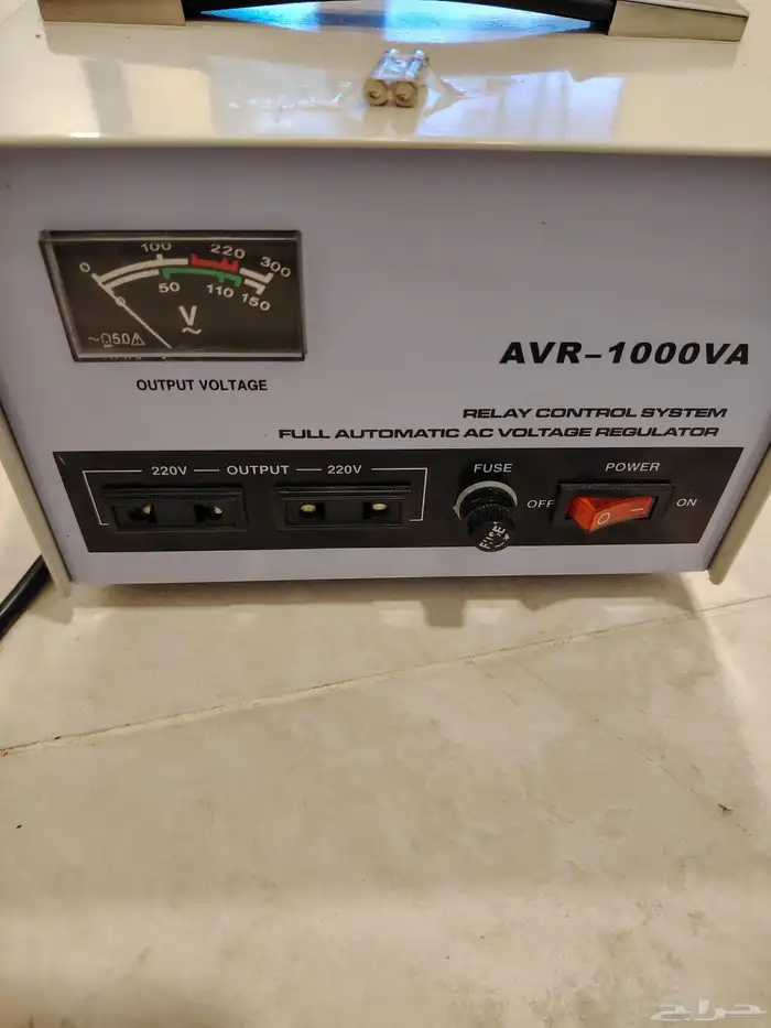مثبت جهد كهربائي AVR-1000VA 0