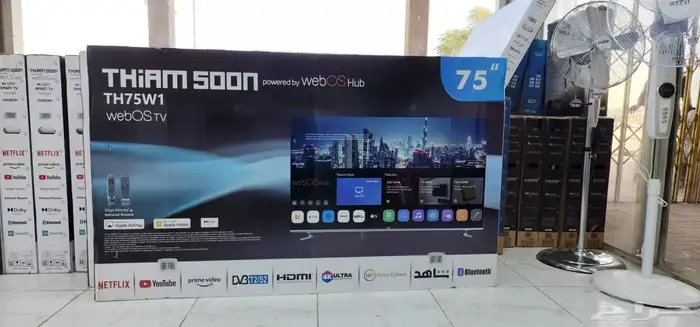 بيع شاشات تلفزيون سمارت 4kواي فاي مع التوصيل والتركيب فوري م 18