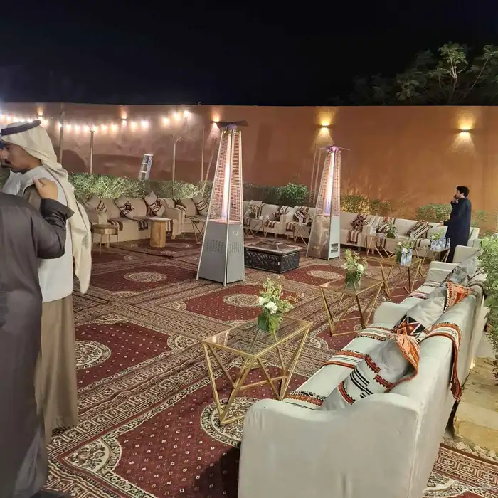 تاجير جلسات دفايات كراسي طاولات طعام كراسي ريفي كراسي ملكي 0