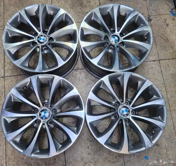 جنوط بي ام الفئه الخامسه موديل 2015 مقاس 18 اصلية وكالة 1