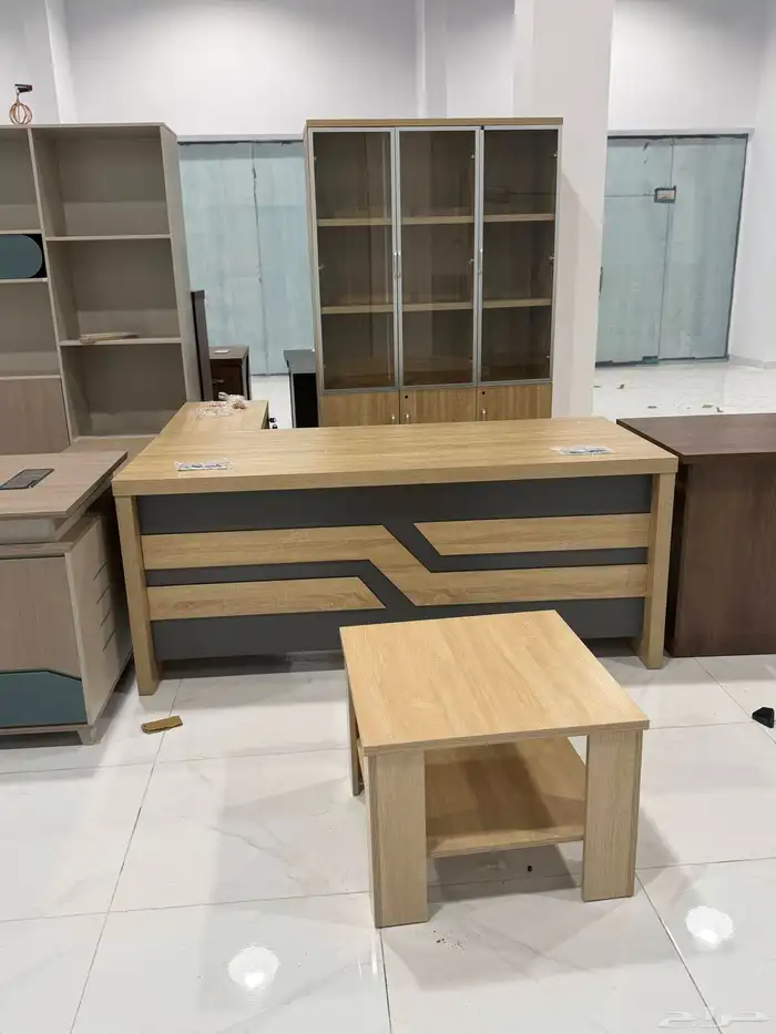 طقم مكتبي مختلف لون و اشكال في موجود - كل نوع الاثاث المكتبي 5