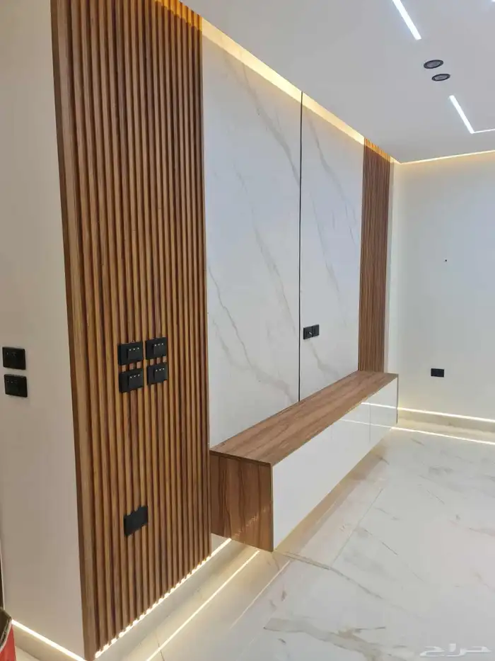 ديكورات حديثة شيبورد بديل خشب 2