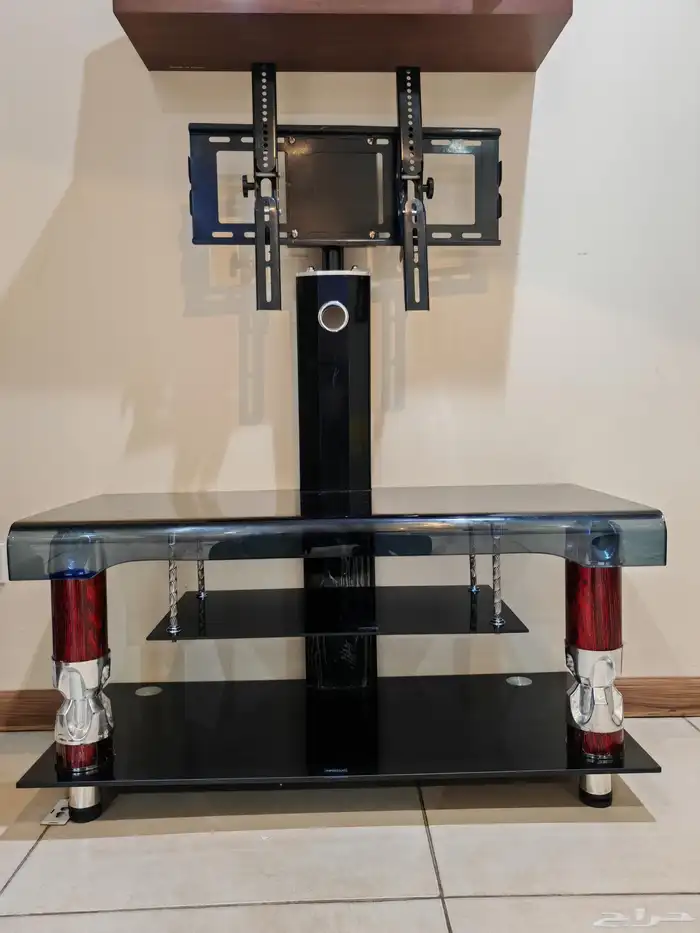 طاولة تلفزيون مع حامل شاشة 0