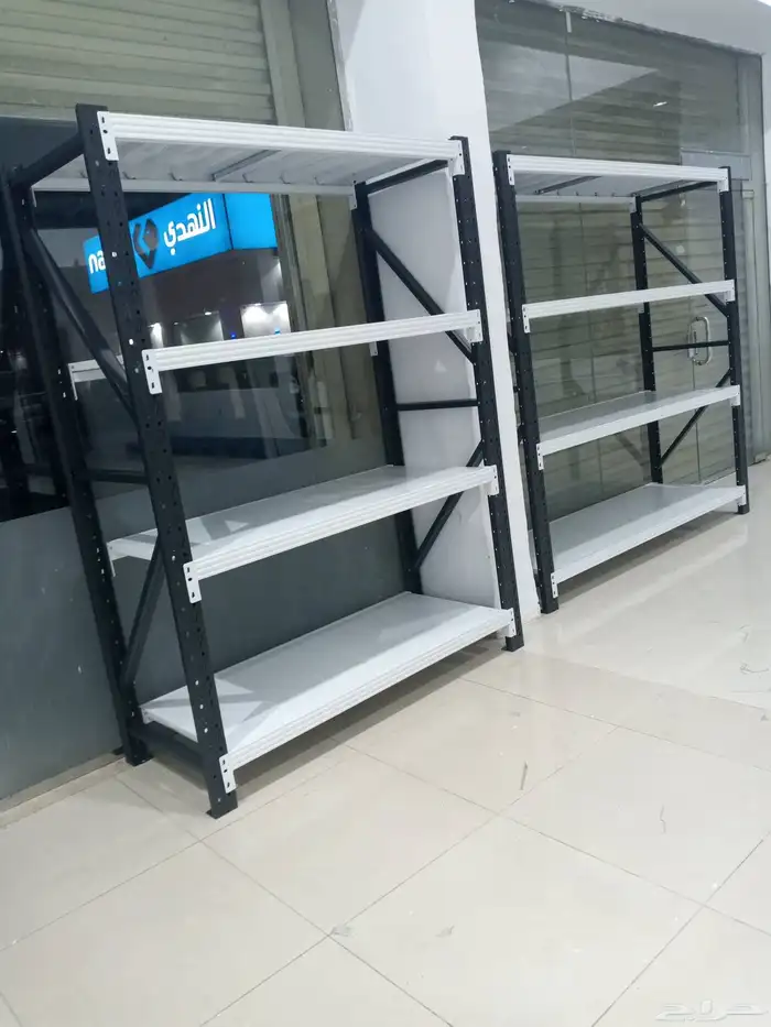 رفوف تخزين منزليه وجميع انواع الرفوف المستودعات بيوت استند 5