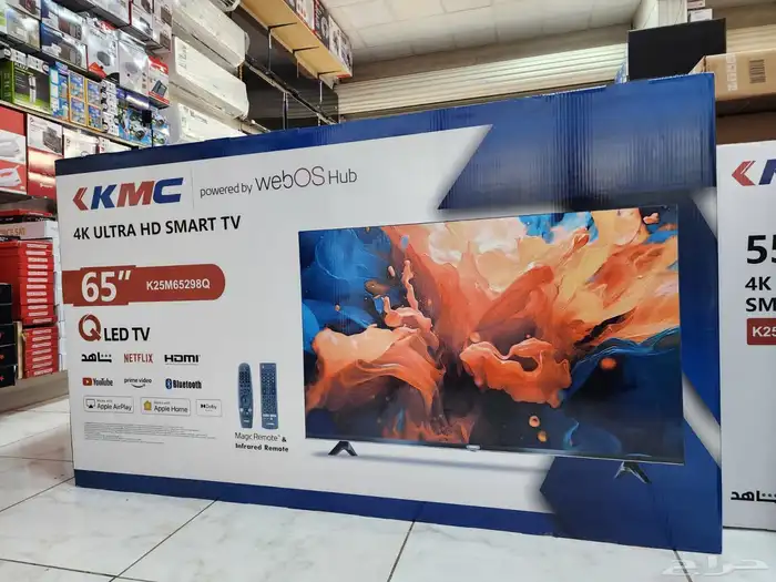 بيع شاشات تلفزيون سمارت 4kواي فاي مع التوصيل والتركيب فوري م 13