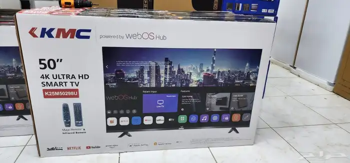 بيع شاشات تلفزيون سمارت 4kواي فاي مع التوصيل والتركيب فوري م 7