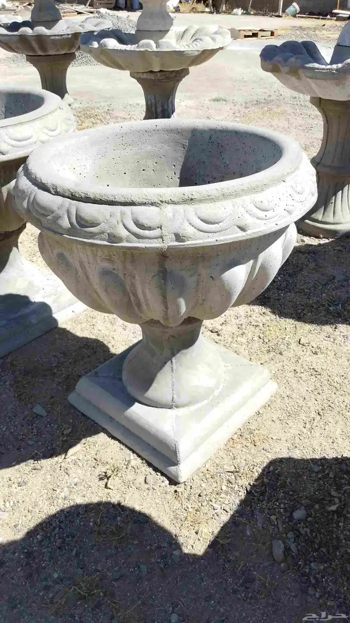 دربزين اسمنتية عتاب نوافير احواض لحود بلدوره رصيف 2