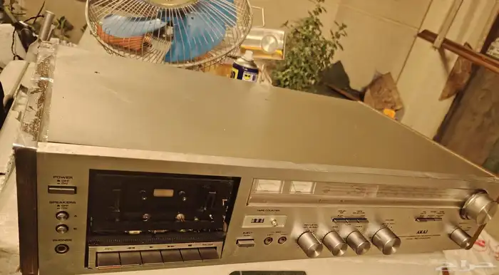 راديو ومسجل خشبي قديم 0