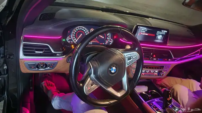 تركيب لد داخلي64 لون بي ام موديل BM730 2019 7