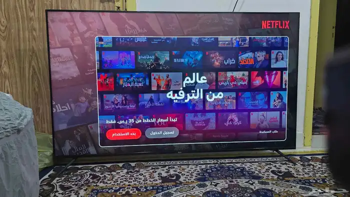 شاشة ايكون سمارت اندرويد 60 بوصة بحالة الوكالة ريسيفر داخلي 8