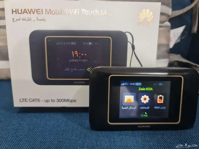 راوتر هواوي شاشة لمس 4G بلس 0