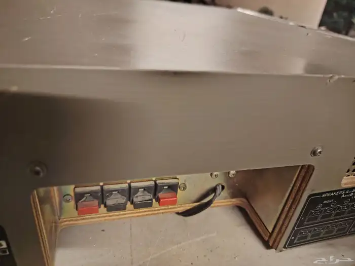 راديو ومسجل خشبي قديم 5