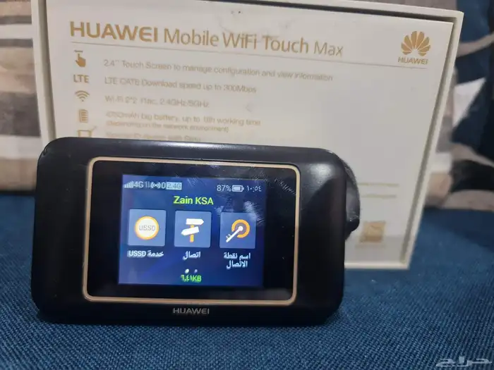 راوتر هواوي شاشة لمس 4G بلس 1
