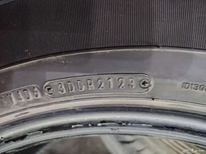 كفرات دلوب مستعمله نظيفه مره تركب نيسان بلاتينيوم مقاس 18 6