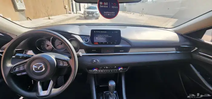 مازدا 6 موديل 2024 اللون ازرق غامق ماشي 127300 كم 5