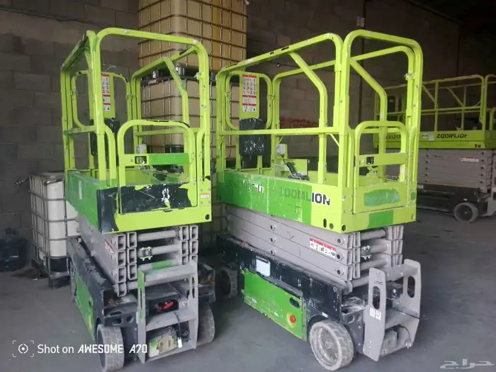 سيزرلفت سيزر ليفت جميع المقاسات كهرباء ديزل للايجار 5