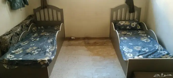 اتنين سرير اطفال بالمرتبة 2