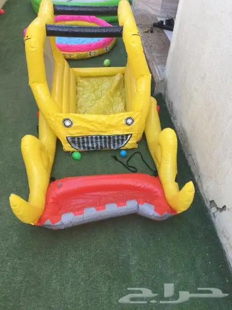 العاب استراحة ومنفاخ هواء الكل ب 250 ريال 5 قطع 2