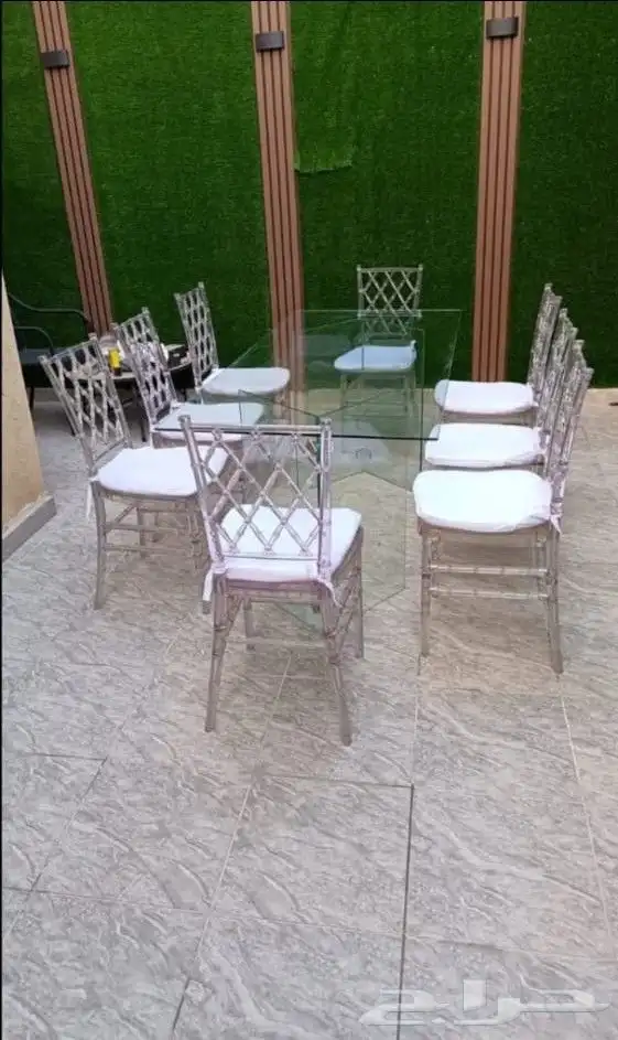قهوجي وصبابين تأجير كراسي شفافه 5
