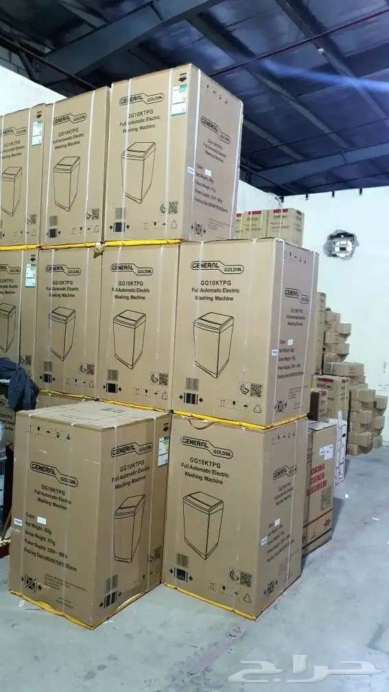 غسالات ملابس حوضين اوتوماتيك باب علوي وامامي كل الأحجام جديد 5