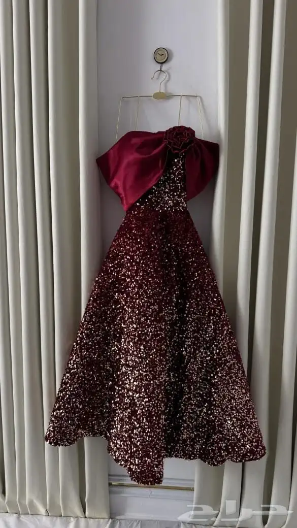 فساتين شتوية مخمل وفساتين صيفي بارقى التصاميم 24