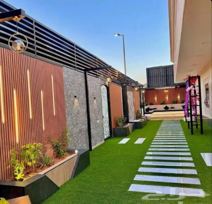 فن تنسيق وتصميم الحديق 6