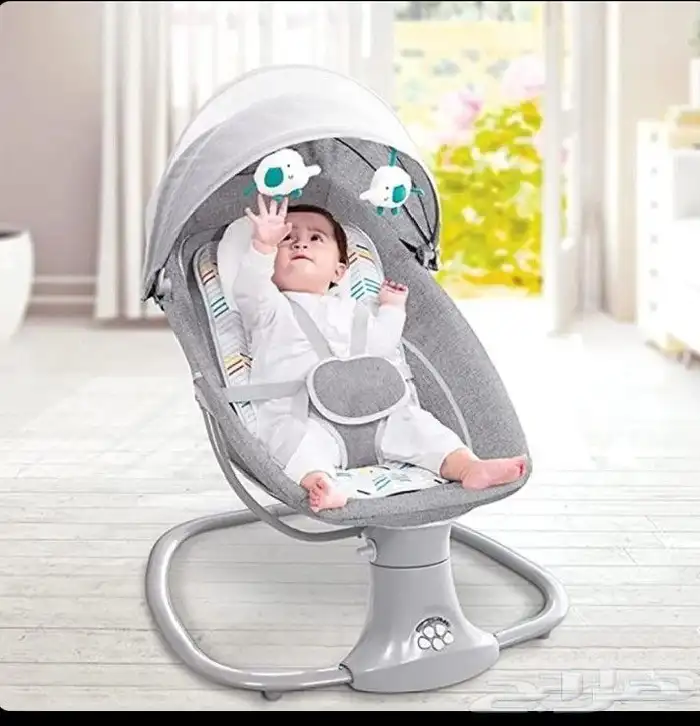 سرير اطفال شبه جديد استخدام شهر واحد 0