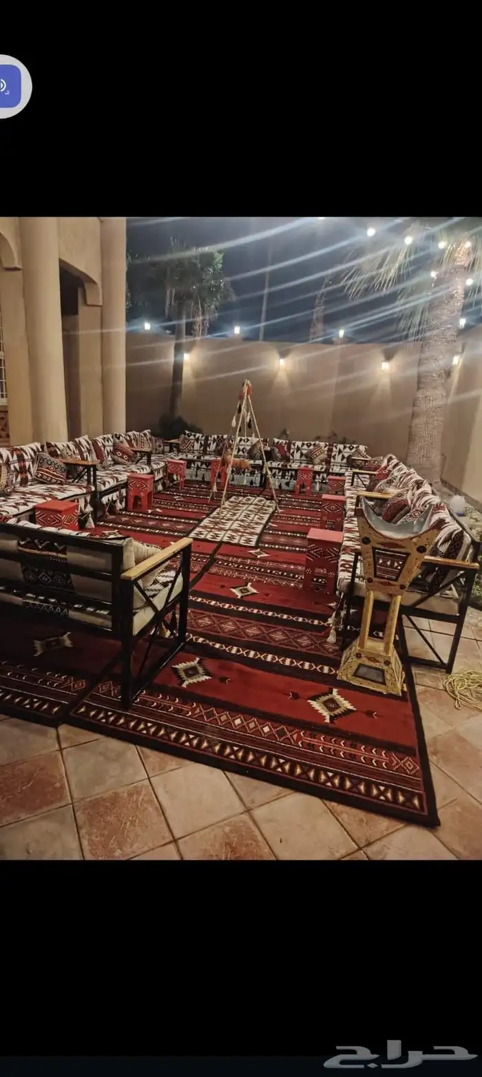 تاجير جلسات ارضي تاجير جلسات خارجي تاجير عقود لمبات كراسي 1