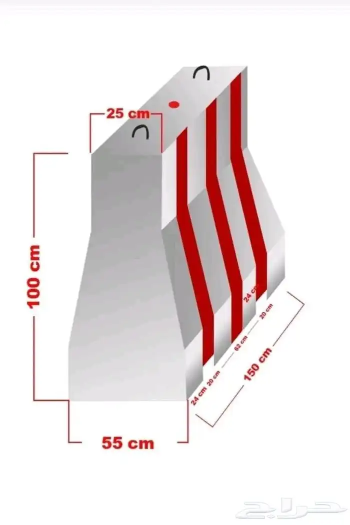 حواجز خرسانية سفتي وزينه الحدائق 7