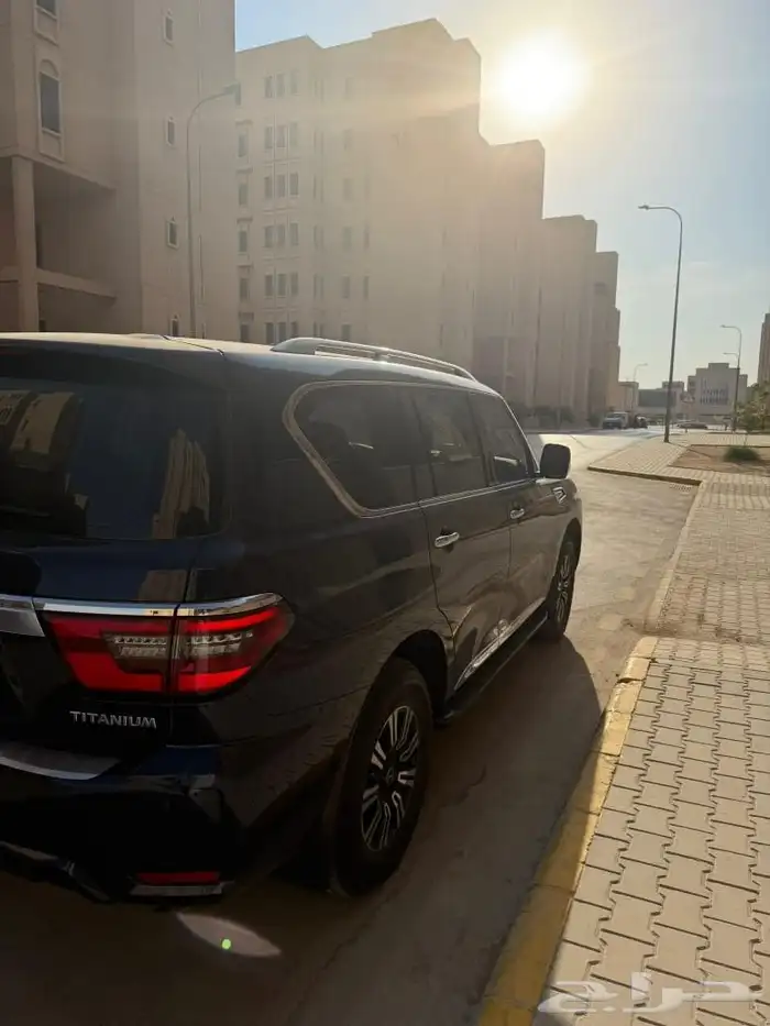 نيسان باترول تيتانيوم 6v موديل 2023 الممشى 78الف 2